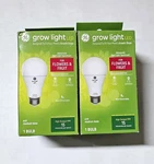 ***(lot Of 2) Ge Grow Light-led 9W, Advanced Red Spectrum Ppf 15 Bulb, A19. Fixed Price $18.95.