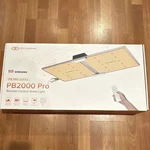 Maxsisun PB2000 Pro 200W Led Grow Light, White, Remote Control. Fixed Price $100.00.