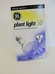 Ge Lighting Specialty R20 Plant Bulb, 50 Watts, # 90657. Fixed Price $8.49.