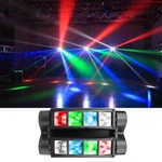 100W Rgbw 8LED Spider Beam Moving Head Stage Lighting Dmx Disco Dj Party Lights. Fixed Price $129.99.