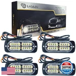 EASE2U 12-24V 24-LED Strobe Warning Lights For Automobiles, Super Bright. Fixed Price $55.73.