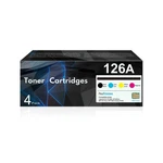 126A Toner Cartridges (4-PACK) CE310A Black, CE311A Cyan, CE312A Yellow, Ce.... Fixed Price $162.29.