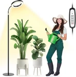 Lbw Grow Lights For Indoor Plants Full Spectrum Medium - 6.3" Diameter, Black. Fixed Price $37.35.