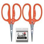 Chikamasa B-500SF Japanese Gardening Shears (2-PACK) With Bonus Microfiber .... Fixed Price $57.19.