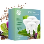 Ge Grow Lights For Indoor Plants, BR30 Floodlight, Led Bulbs. Fixed Price $39.77.