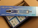 Ushio Hilux Gro Mh Blue 600W Metal Halide Hortilux Light Lamp Bulb. Box Of. Fixed Price $240.00.