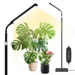 Vsoke Grow Light For Indoor Plants, Full Spectrum Tall Single HEAD-20W, Black. Fixed Price $70.07.