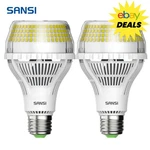Pcs Led Bulbs 40W 6000LM 400W Equivalent A21 5000K Daylight Lamps Sansi. Fixed Price $39.96.