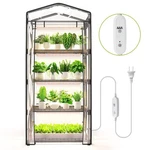 Speeplant Indoor Greenhouse With Grow Light, 4 Tier. Fixed Price $141.57.