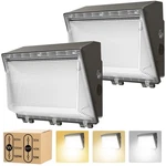 Cinoton 120W 100W 60W Switchable Led Wall Pack Light With Dusk Dawn Sensor.... Fixed Price $103.22.