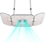 Vivosun AW200 Led Grow Light W/ Circulation Fan Tunable Spectrum Foldable Wing. Fixed Price $213.74.
