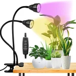 Juhefa Clip-on Lamp: Grow Light With Gooseneck & Timer For Happy Plants!. Fixed Price $38.99.