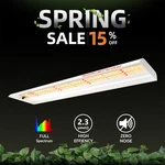 Spider Farmer SF300 Led Grow Light Full Spectrum Indoor Hydroponics Plants Veg. Fixed Price $49.99.