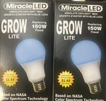 (2) Miracle Led Smokephonics Blue Spectrum Indoor Grow Light, 11W Replaces 150W. Fixed Price $19.49.
