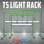 Plant Stand Rack With 2' 4' Floro T5 Grow Light Garden Seed Jump Start System. Fixed Price $84.95.