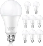 Ledera A21 Bulbs, 150 Watt Equivalent 8 Pack, Daylight White. Fixed Price $33.11.