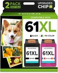 Ink Cartridges Black Color Replacement For HP61XL. Fixed Price $23.66.