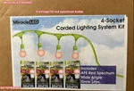 Miracleled 16-SOCKET 24FT Corded System Kit With Red Spectrum Ultra Glow Lights. Fixed Price $82.12.