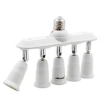 White Light Bulb Socket Splitter Adapter E26 Max 300W 5 1 Rotating Design. Fixed Price $23.79.