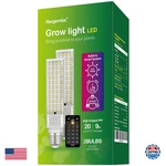 Necgemlex Smart Led Grow Light Bulb Dimmable Sun Mode Auto Timer Remote Full Spe. Fixed Price $39.75.