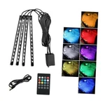 Car Led Interior Lights, Rgb Multicolor Auto Strip With 48 Remote+usb. Fixed Price $21.83.
