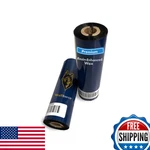 Rolls Wolfbarco 4.33" 243' (110MM 74M) Black Premium Resin-enhanced Wax T. Fixed Price $79.37.