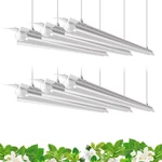 Barrina Plant Grow Lights, 4FT 5000K Full Spectrum Daylight White, 252W(6 X 42W,. Fixed Price $109.19.
