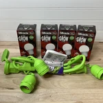 Lot Of 4 Miracle Led Ultra Grown Lite- For Plants/vegetables Replaces 150W. Fixed Price $9.99.