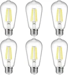 Ascher Vintage Led Edison Bulbs, 6W, Equivalent 60W, Non-dimmable, High 4000K. Fixed Price $24.64.