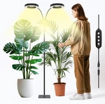 40W Full Spectrum Led Grow Light For Indoor Plants, Adjustable Height & Timer. Fixed Price $94.99.