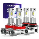 Ahobxd 9005 H11 Led Bulbs Combo,upgraded 900% 90000LM Brightest 1:1 Halogen Size. Fixed Price $83.82.