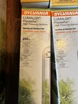Lot Of 7 Sylvania Lumalux 14.5 Plantastar Grow Light 250 Watt Mogul Base S50. Fixed Price $80.00.