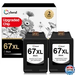 Cyloral 67XL Black Ink Cartridge For Deskjet 2852E 2842E 2827E 2800E 2855E 4200E. Fixed Price $60.35.